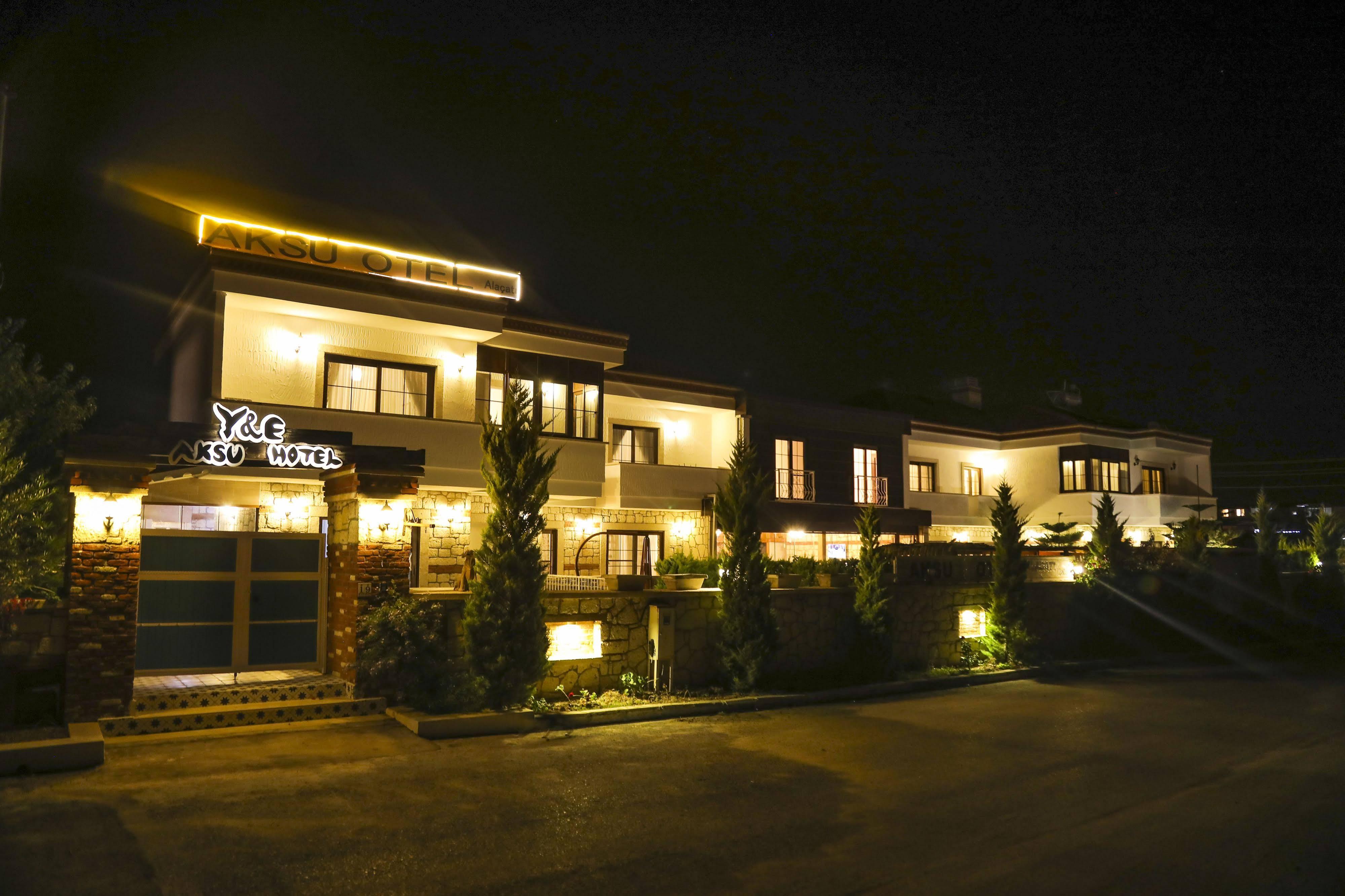 Aksu Hotel Alacati Exterior photo